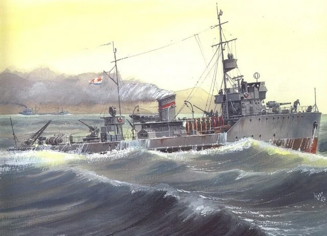 1939, 6 апреля – 17 мая - переход тральщиков Черноморского флота по маршруту Севастополь - Порт-Саид - Аден - Коломбо - Манила - Владивосток