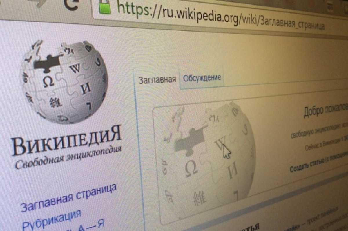    Хинштейн объяснил дальнейшие условия работы «Википедии» в России