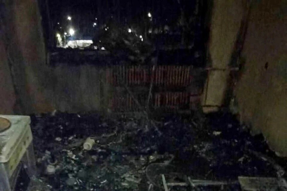     Пожар в многоквартирном доме у станции Плавица под Липецком  Пресс-служба ГУ МЧС Липецкой области.