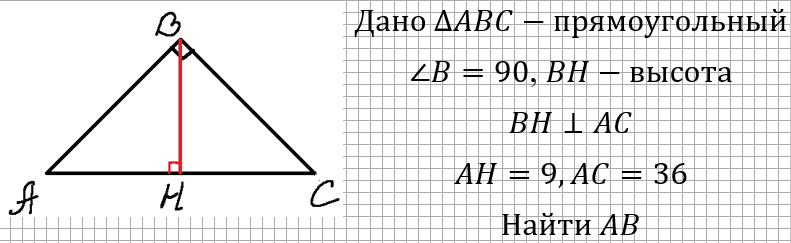 Пропорциональные отрезки чертеж