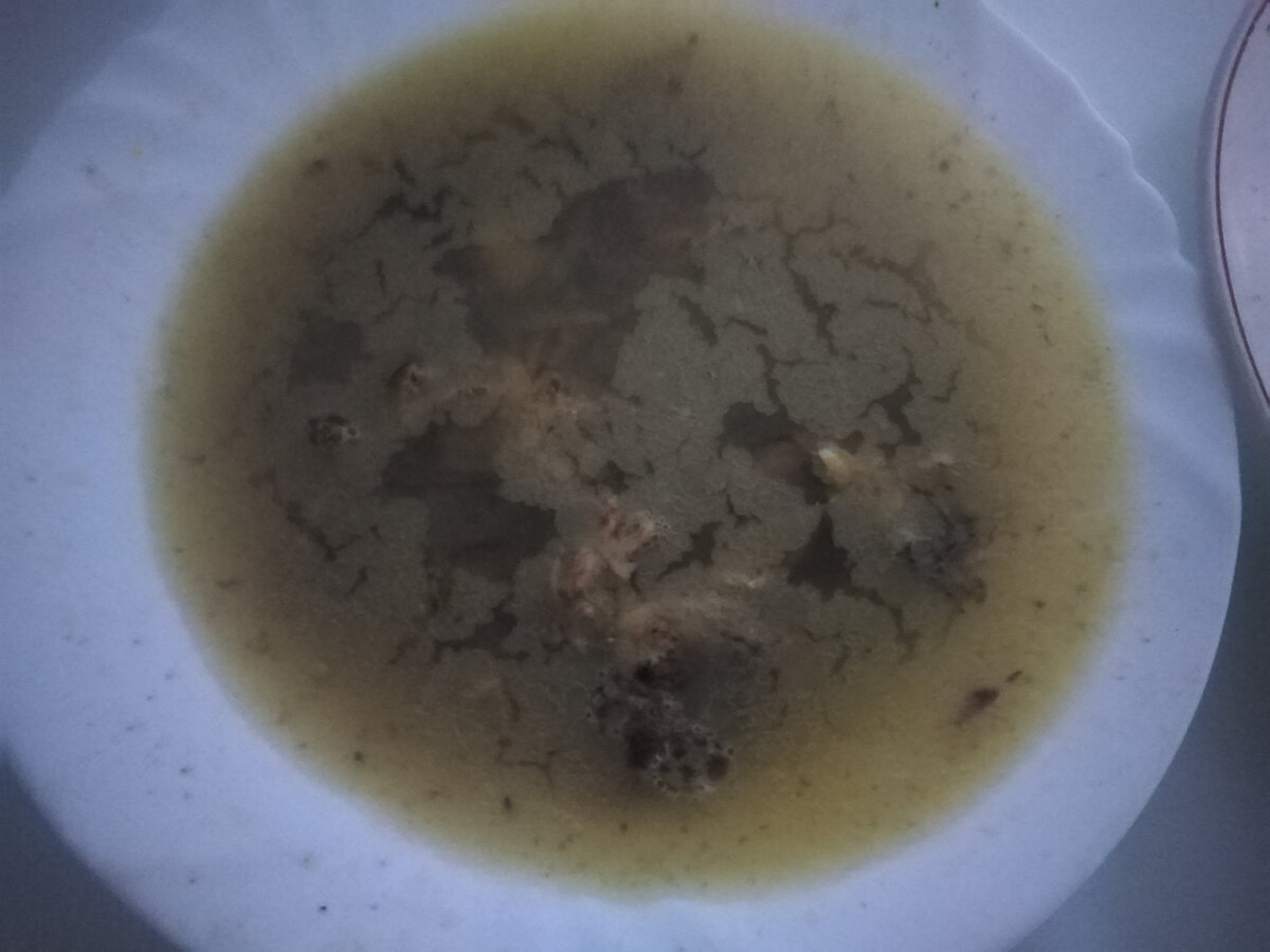 Варился с остатков утки. Неплохо, но свининой лутче. 