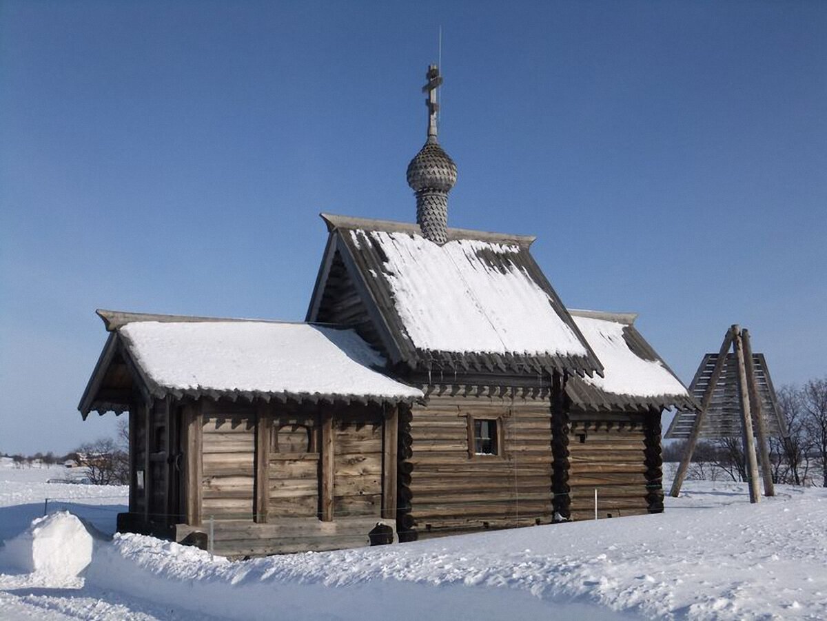 Церковь воскрешения Лазаря Кижи