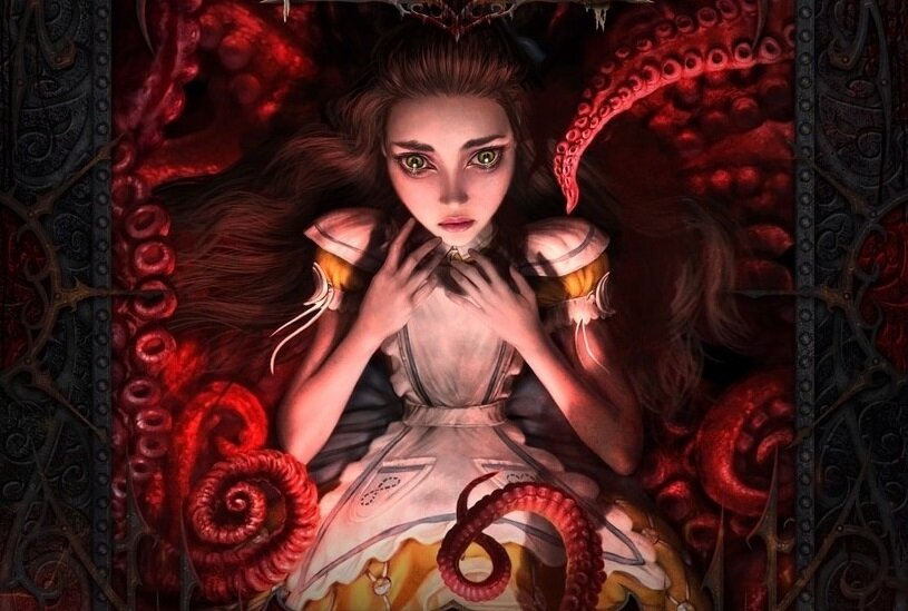 Обложка Библии дизайна «Alice: Asylum» 