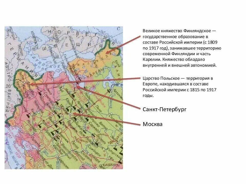 территории входящие в состав финляндии