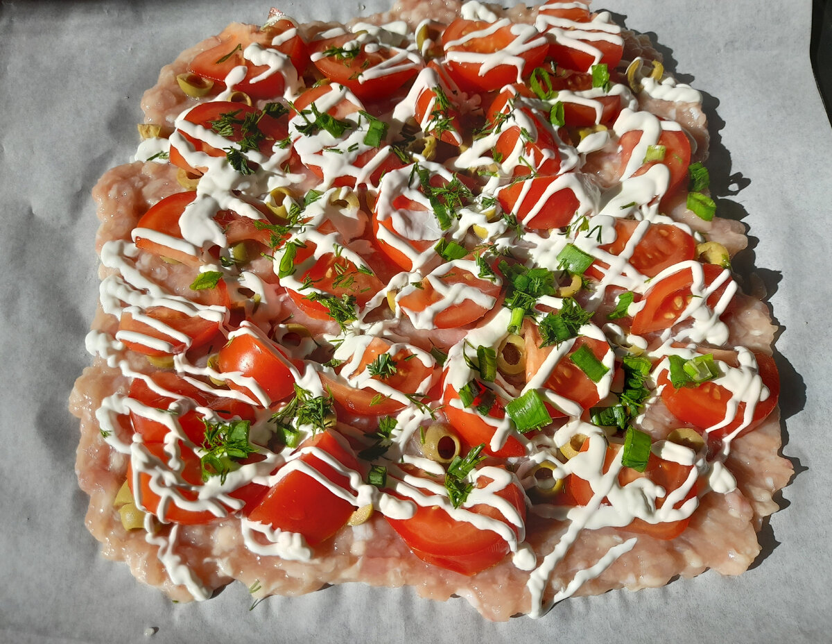 ПП пицца сырая