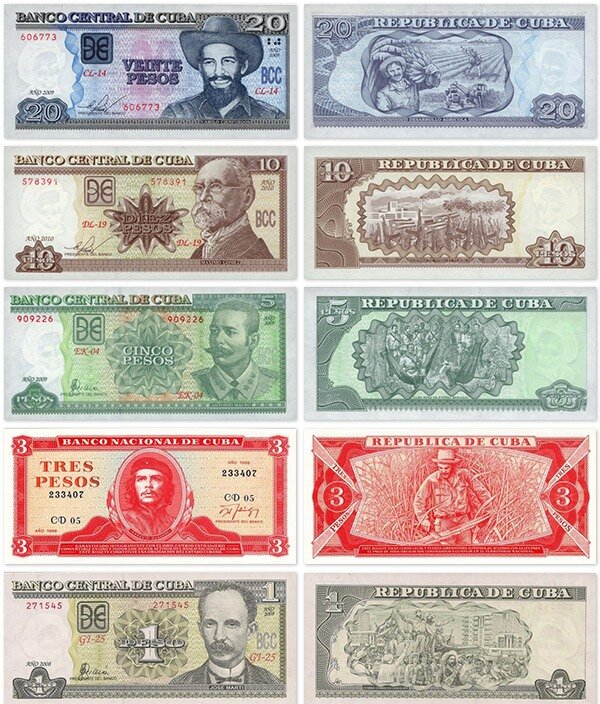 Кубинская валюта песо