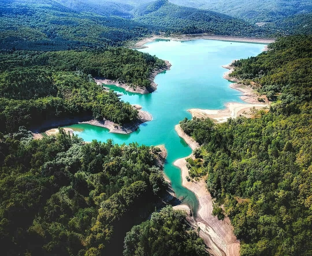 Загорское водохранилище Крым