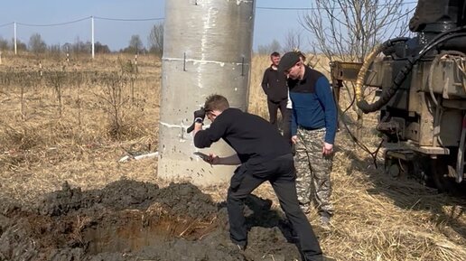 Бурение колодцев машиной видео