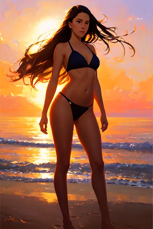 Девушка и море) 