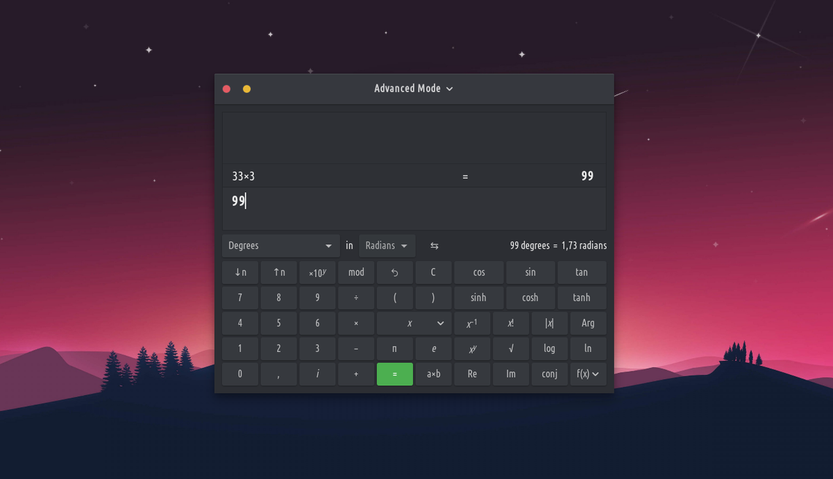 gnome calculator