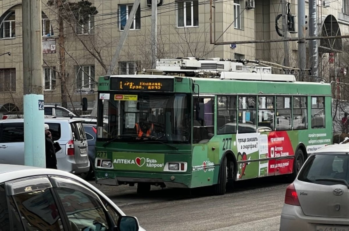    Семь человек пострадали в ДТП с троллейбусом в Чите