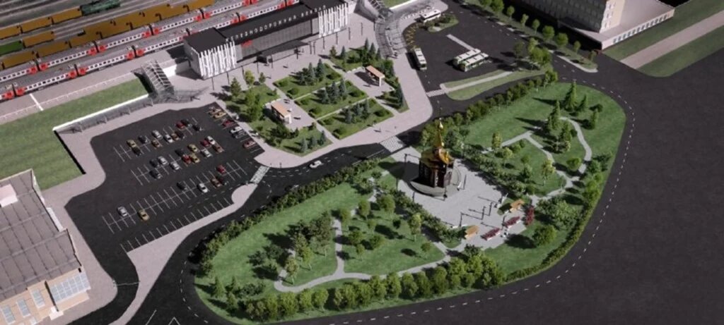 Проект реконструкции вокзала Архангельска