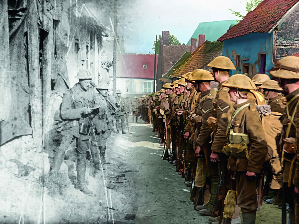 Фильм о Первой мировой войне «Они никогда не станут старше» собрали из видеохроники, которую отреставрировали, раскрасили и замедлили.