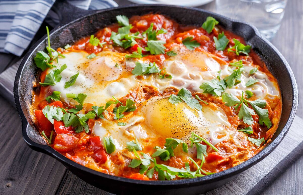 Сочная и аппетитная шакшука