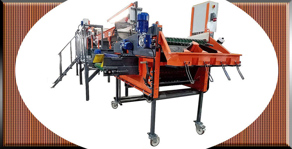 Сортировочное оборудование для картофеля