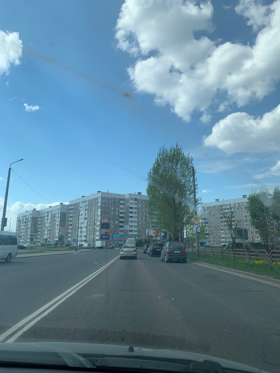 Едем по городу