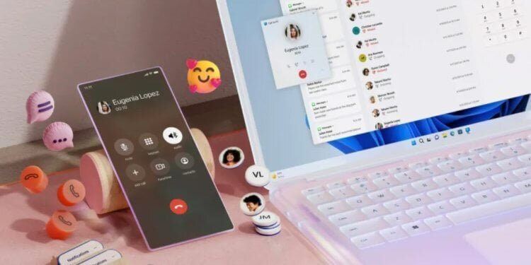    Теперь можно будет использовать компьютер в качестве большой гарнитуры для iPhone