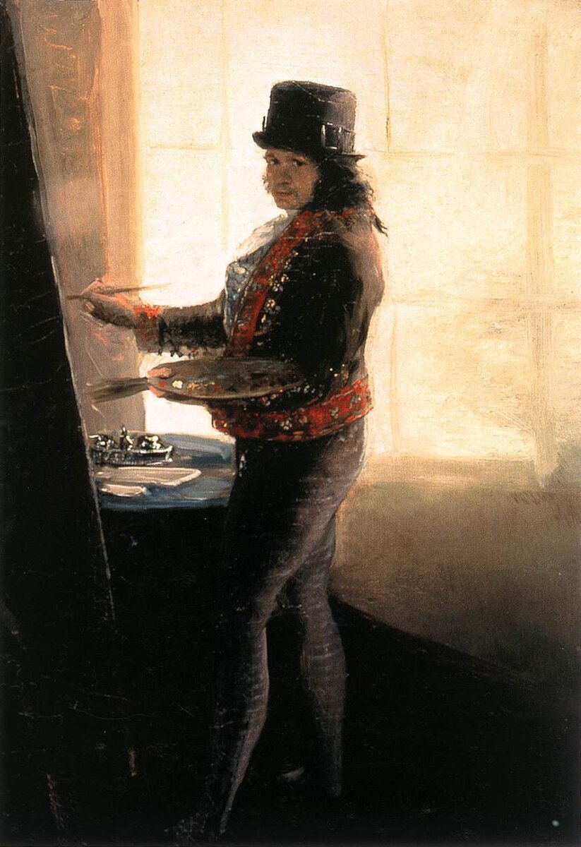 Автопортрет. Около 1790–1795 годов