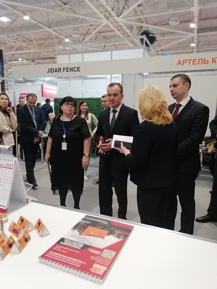 Обход делегации во главе с Губернатором Краснодарского края Кондратьевым Вениамином Ивановичем