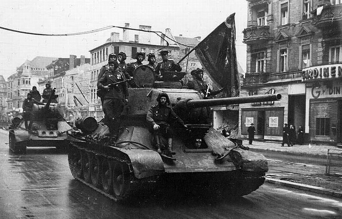 Т 34 Берлинская операция