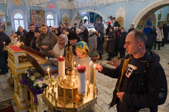   Поклониться святыне красноярцы смогут до 18 марта. Фото: Красноярская епархия