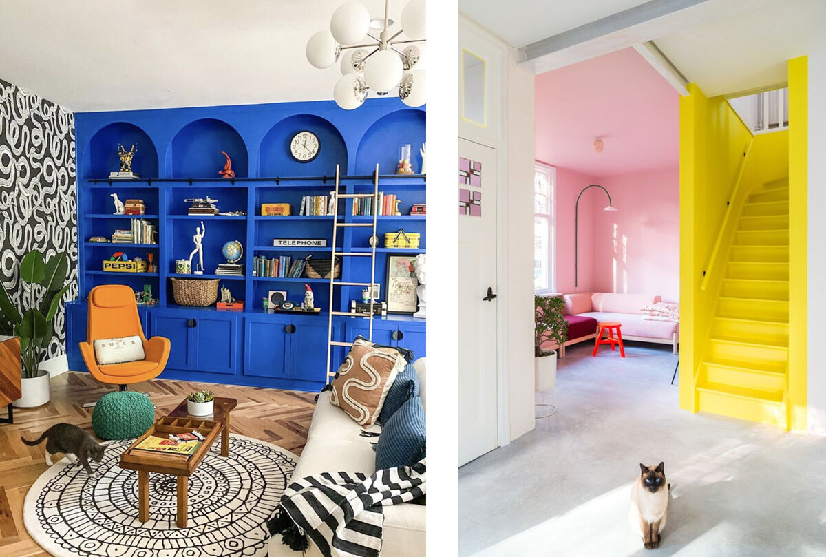 Слева интерьер home_ec_op, картинка справа неизвестного автора с Pinterest