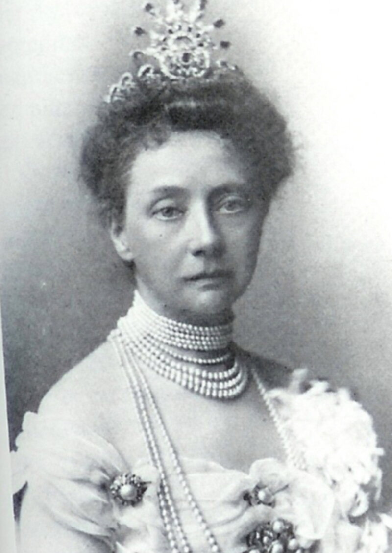 Фотография принцессы Елизаветы Саксен-Веймар-Эйзенахской, вероятно, сделана в год ее свадьбы, 1886 год