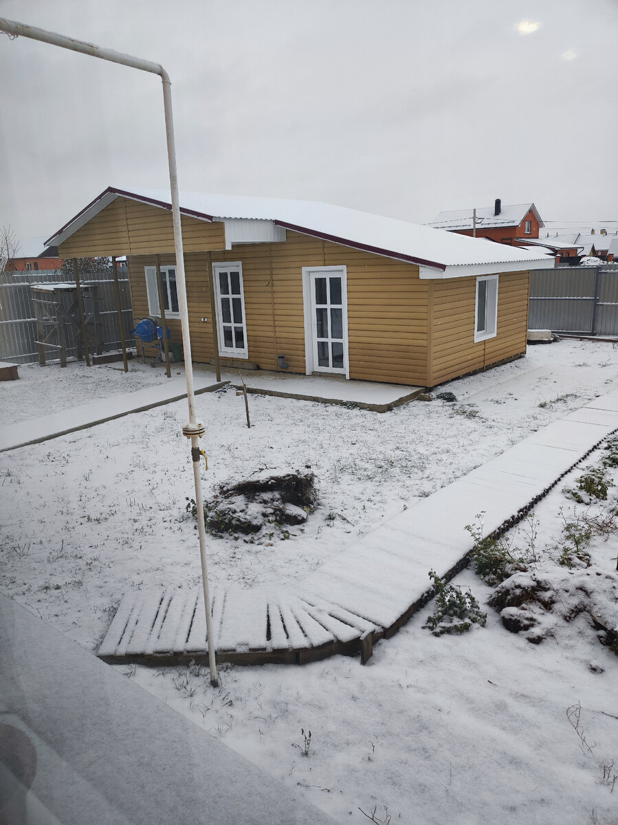 В левой части строения у меня будет баня. @ Горбунов Сергей