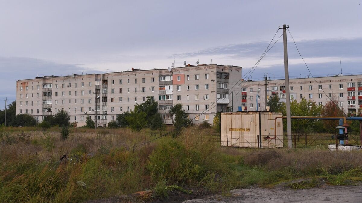   Жилые дома в Красном Лимане© РИА Новости / Виктор Антонюк