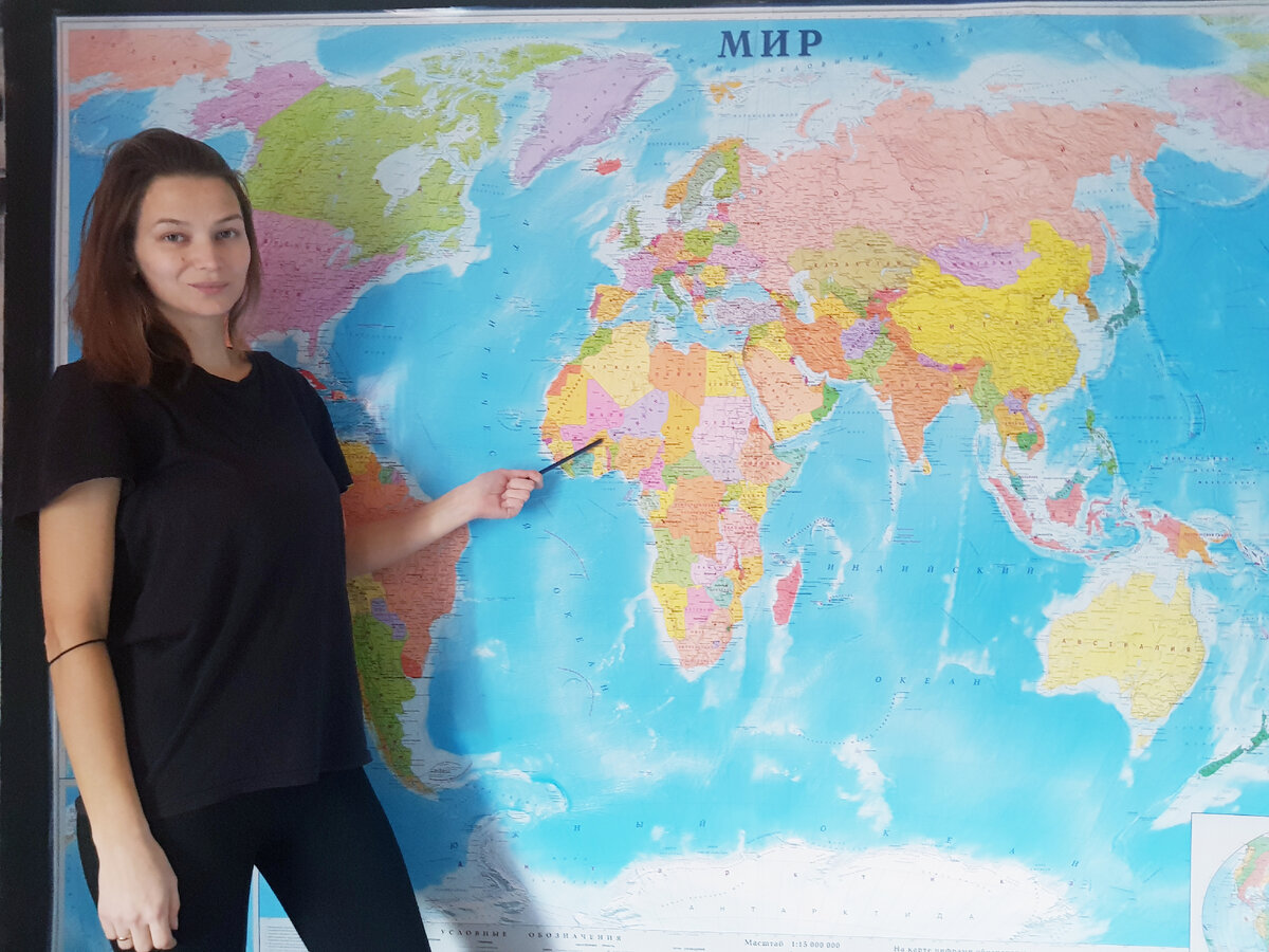 Расположение Буркина-Фасо на карте мира. Население 20 835 401 человек