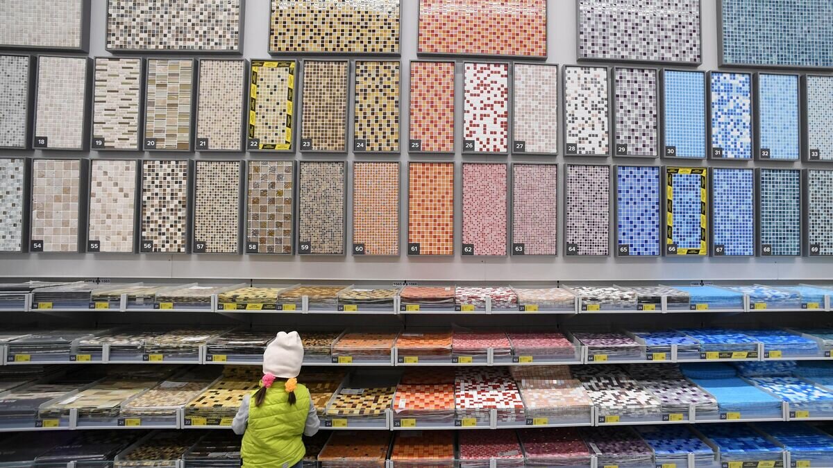    Многообразие плитки© РИА Новости / Максим Богодвид