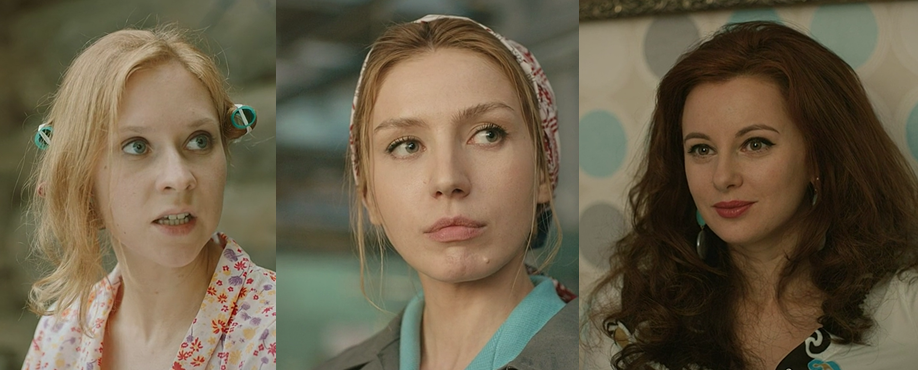 Девушки из сериала "Лимитчицы". 