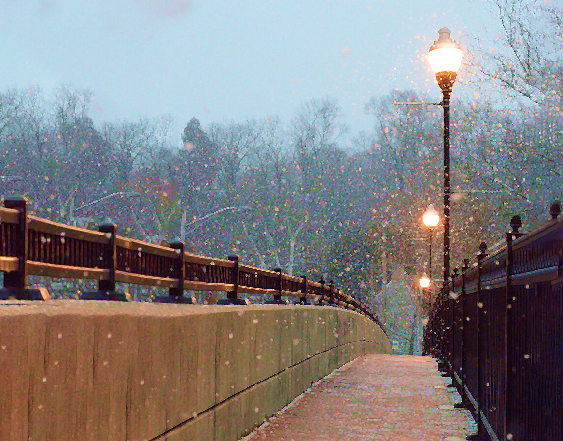 Теплый весенний вечер