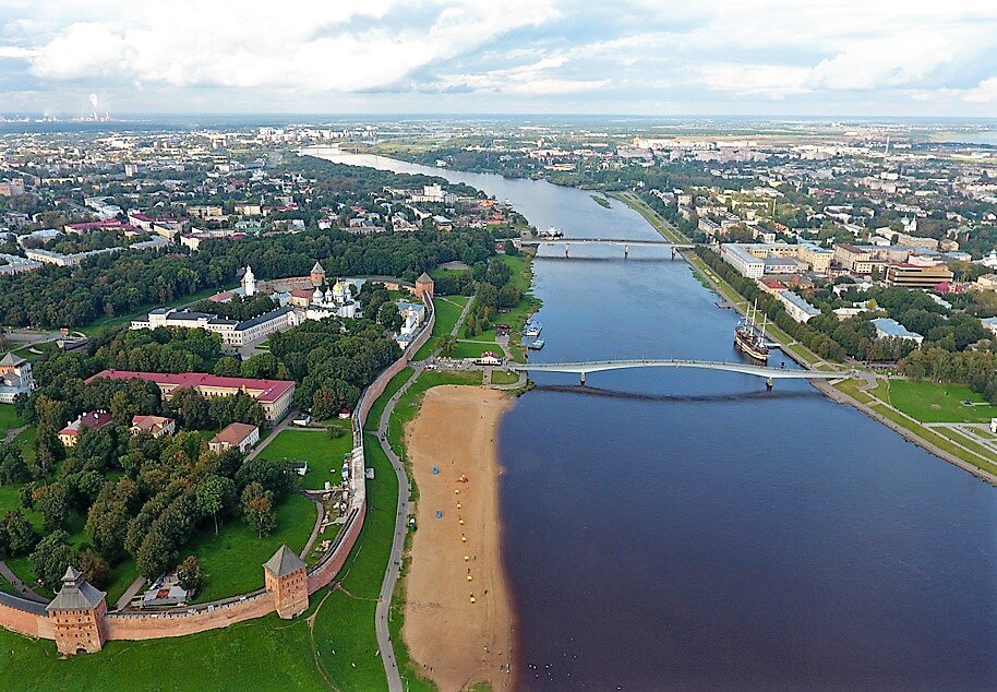 Река Волхов Новгородская область