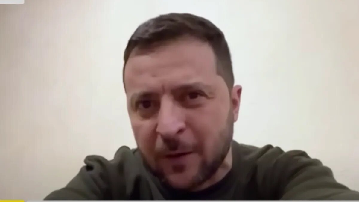 Фото: стоп-кадр из обращения Зеленского