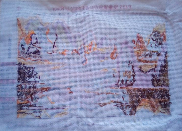 Вышивка китайского набора