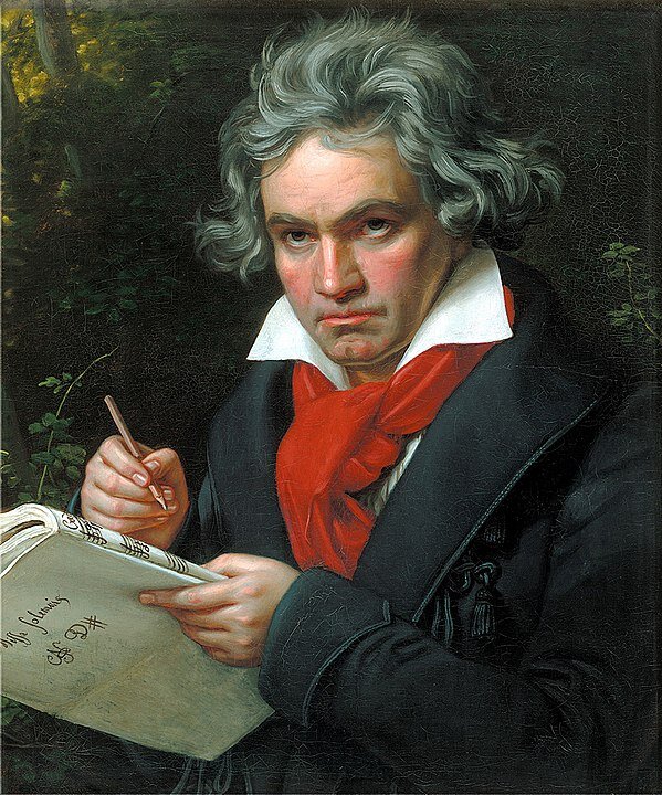Карл Йозеф Штилер. Портрет Людвига ван Бетховена, 1820 год, Дом Бетховена, Бонн