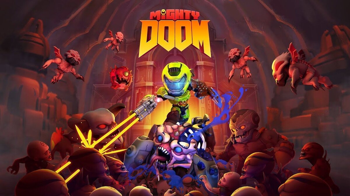 Mighty Doom от Bethesda преодолела отметку в 1 миллион зарегистрированных  игроков ещё до релиза | Apple SPb Event | Дзен