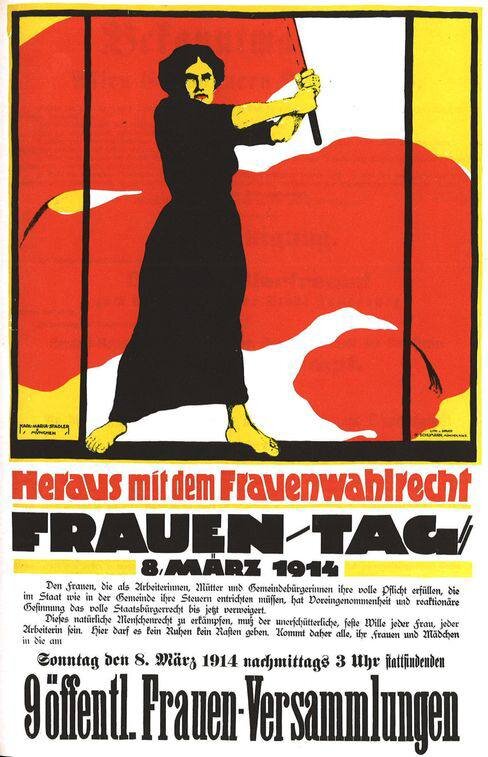 Вы наверняка знаете, что «Международный день борьбы за права женщин и международный мир» (так изначально назывался праздник 8 марта) было придуман Кларой Айснер (Цеткин) и Розой Люксембург — чьими...-2