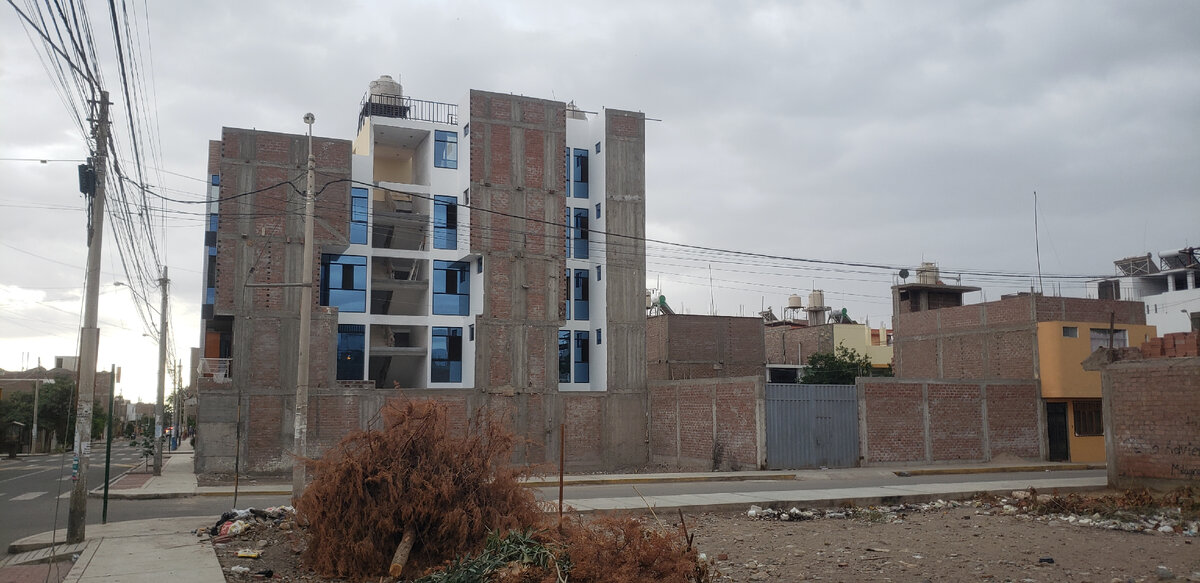 Типичная Перуанская застройка