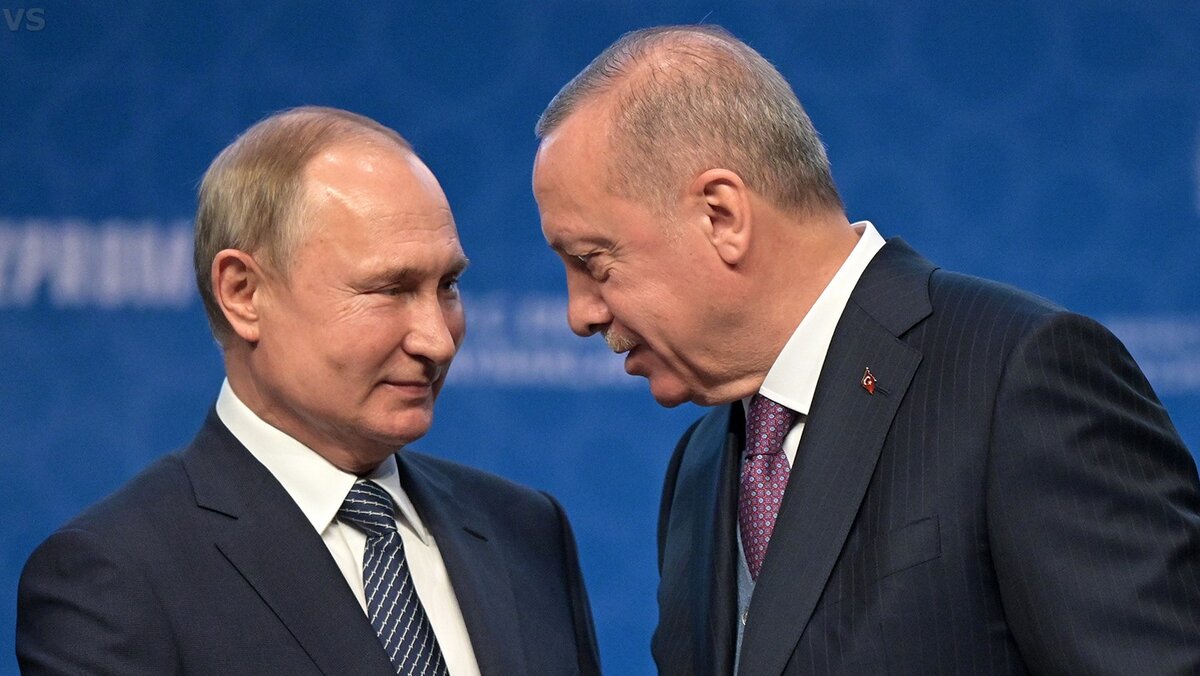 Владимир Путин и Реджеп Эрдоган. Фото: bloqtvaz.ru