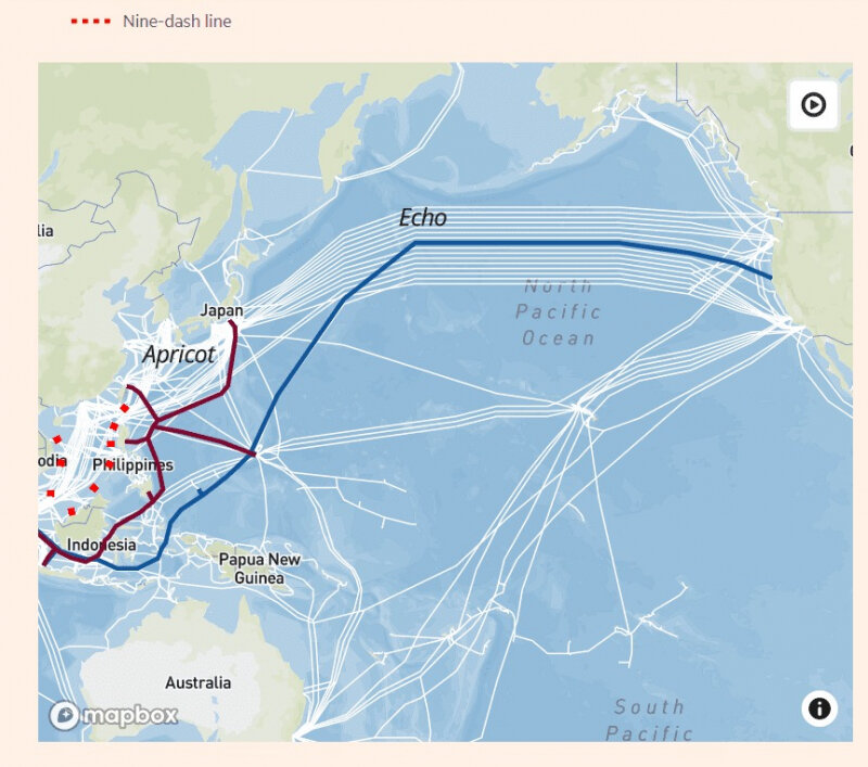    Источник изображения: TeleGeography, Natural Earth
