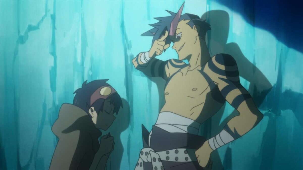 Симон и Камина в начале