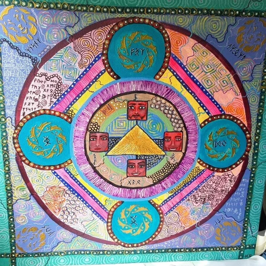 Нейрографика - это искусство, которое использует сочетание слов и графики, чтобы помочь людям понять их эмоции и мысли. В последнее время нейрографика стала все более популярной, особенно в контексте управления эмоциями и ментального здоровья. 
Одна из самых интересных форм нейрографики - это рисунки лиц, которые представляют различные эмоции и состояния. Каждое лицо нарисовано с использованием определенных линий, цветов и форм, чтобы передать определенное настроение или мысль. Иногда лица нарисованы с использованием позитивных аффирмаций, которые помогают создать положительный настрой и научиться управлять своими эмоциями.

Нейрографика с лицами и аффирмациями может помочь людям понять свои эмоции и намерения, которые могут быть скрыты за поверхностными словами и жестами. Это может помочь улучшить коммуникацию и отношения, а также повысить осознанность собственных мыслей и эмоций.

Все больше людей начинают изучать нейрографику, чтобы научиться лучше понимать себя и других, и улучшить качество своей жизни. Если вы хотите научиться использовать нейрографику, вы можете найти множество онлайн-курсов и ресурсов, которые помогут вам начать.