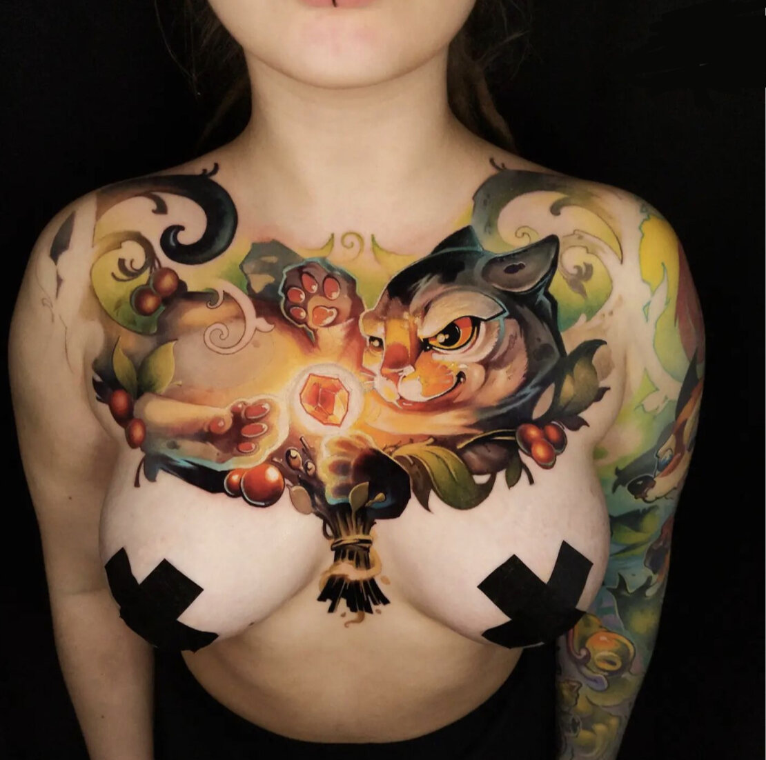 Татуировка выполненная тату мастером Азатом Камалетдиновым