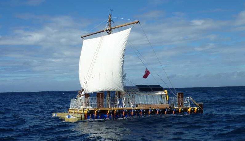 Фото: плот "Kon-Tiki II"