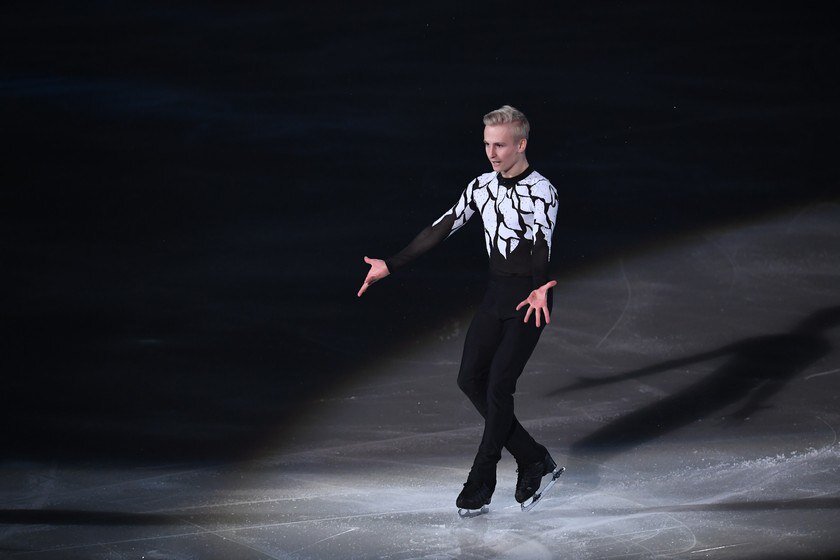    Матвей Ветлугин "в костюме" как у Алексея Ягудина. Фото: Михаил Фролов, КП