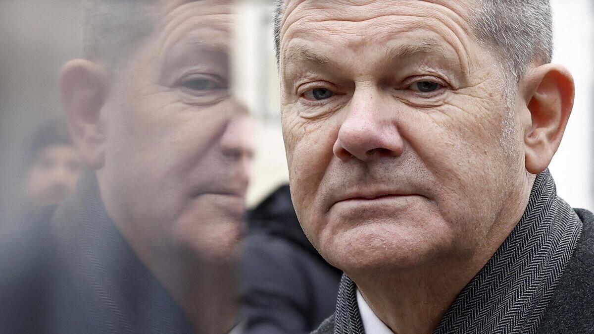    Канцлер Германии Олаф Шольц© AP Photo / Benoit Tessier