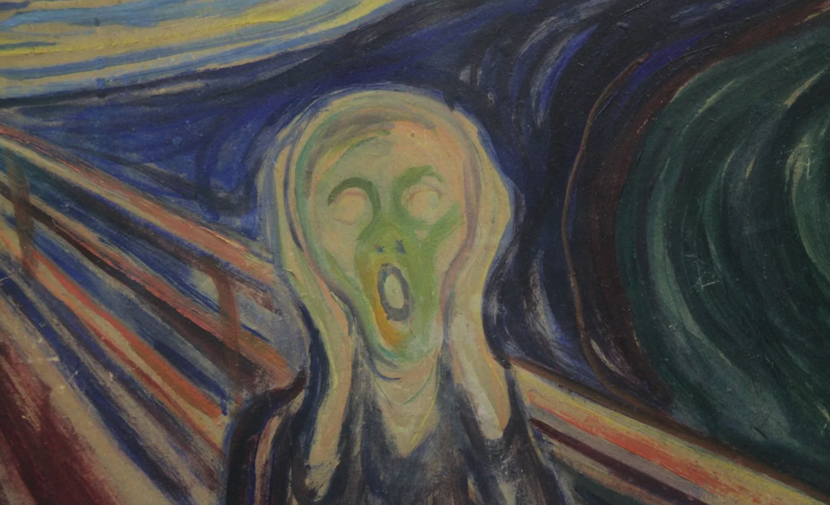 Картина "Крик" из Вконтакте 