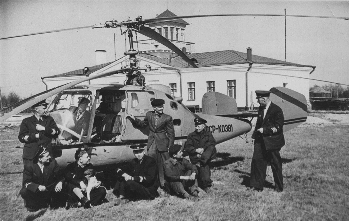 Ка-15М СССР-К0381 Иваново, июнь 1958 года